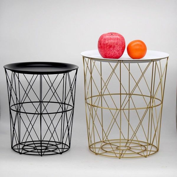hooks & rails ins nordic iron small tea table living room bedroom round corner a few simple geometric metal storage baskets dirty
hooks & rails ins nordic iron small tea table living room bedroom round corner a few simple geometric metal storage baskets dirty