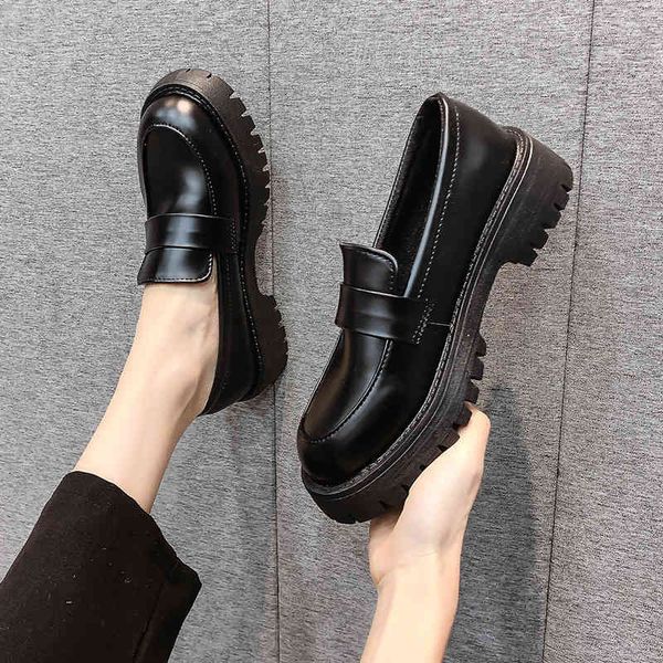 dress shoes sapato feminino redondo, calçado raso estilo britânico sem cadarço eadm, Black
dress shoes sapato feminino redondo, calçado raso estilo britânico sem cadarço eadm, Black