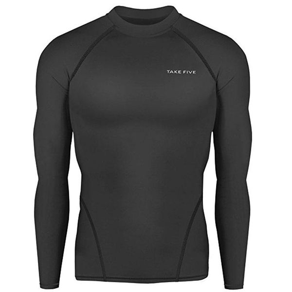 premium wear take five men's compression under base layer tight long black sleeve shirts nt001 casual, White;black
premium wear take five men's compression under base layer tight long black sleeve shirts nt001 casual, White;black