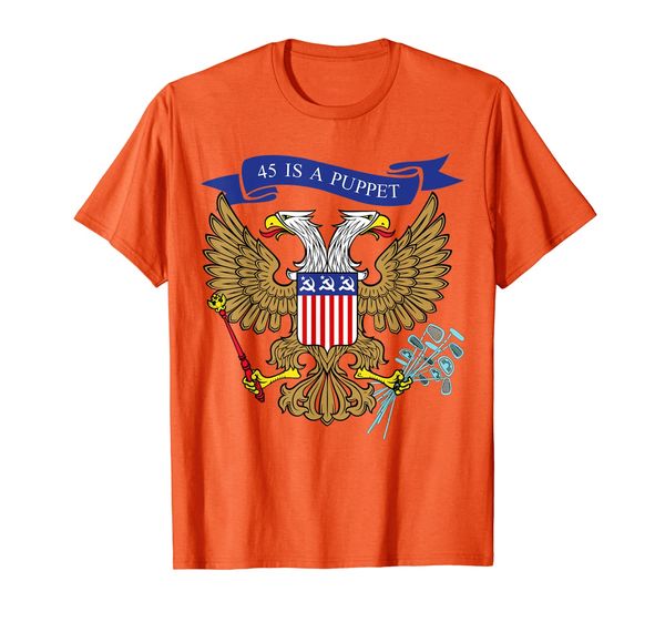 Fake Presidential Seal 45 is a Puppet Russia Eagle Two Heads T-Shirt, Mainly pictures
Fake Presidential Seal 45 is a Puppet Russia Eagle Two Heads T-Shirt, Mainly pictures