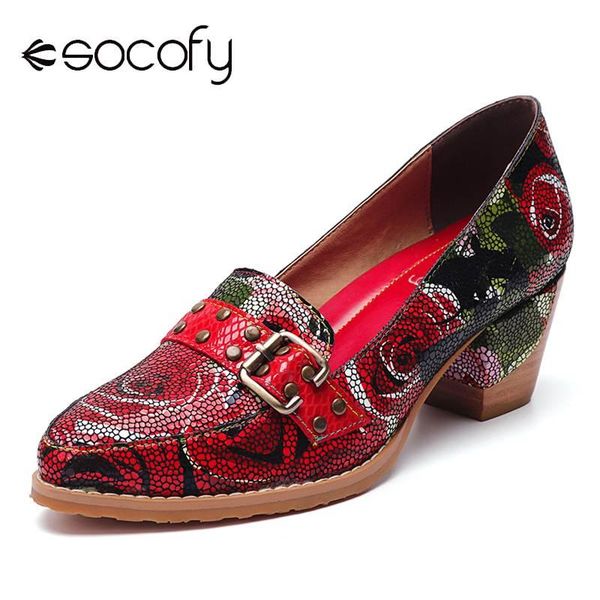 dress shoes socofy genuine pumps leather bloom rose pattern comfortable elegant casual women ladies 2021, Black
dress shoes socofy genuine pumps leather bloom rose pattern comfortable elegant casual women ladies 2021, Black