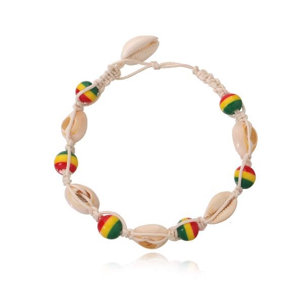 accessories new hand rope color pearl shell pendant popular beach anklet female k337, Red;blue
accessories new hand rope color pearl shell pendant popular beach anklet female k337, Red;blue