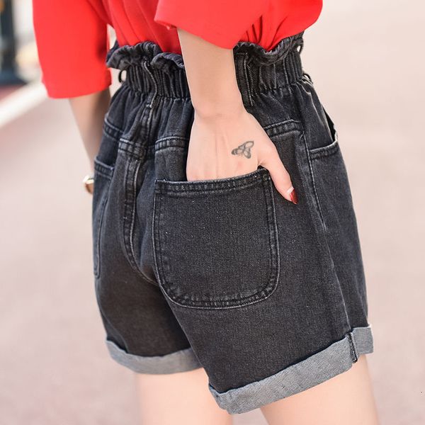 women's jeans 2021 new high waist denim shorts female summer student korean loose and thin elastic pants wide leg, Blue
women's jeans 2021 new high waist denim shorts female summer student korean loose and thin elastic pants wide leg, Blue