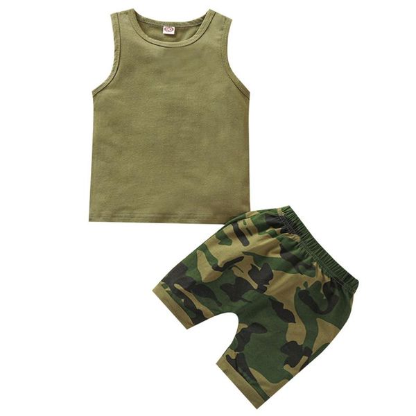 clothing sets summer kids boys vest and shorts suit solid color sleeveless camouflage short pants set clothes, White
clothing sets summer kids boys vest and shorts suit solid color sleeveless camouflage short pants set clothes, White