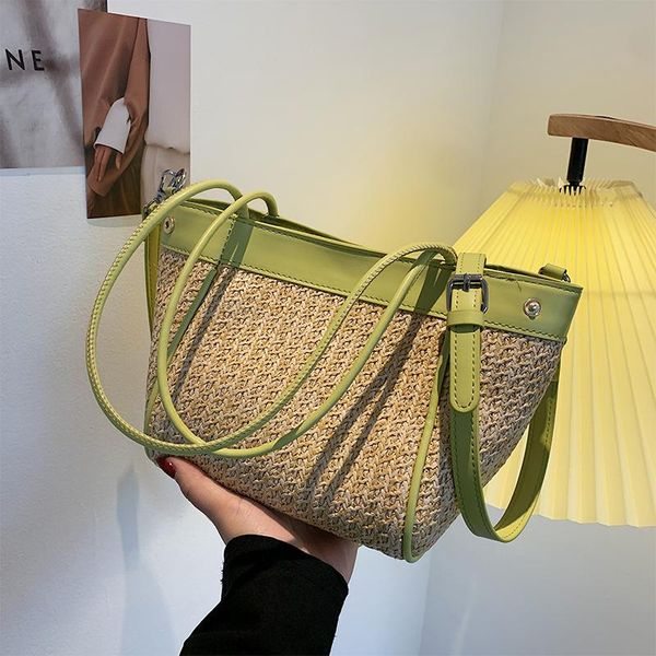 evening bags large-capacity high-quality summer handbag 2021 fashion one-shoulder tote bag women's designer all-match straw shopping
evening bags large-capacity high-quality summer handbag 2021 fashion one-shoulder tote bag women's designer all-match straw shopping