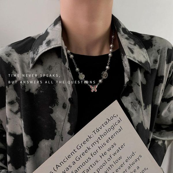 chains artificial pearl women necklaces butterfly necklace lady fashion geometric graphics creative pendant silver color alloy collares
chains artificial pearl women necklaces butterfly necklace lady fashion geometric graphics creative pendant silver color alloy collares