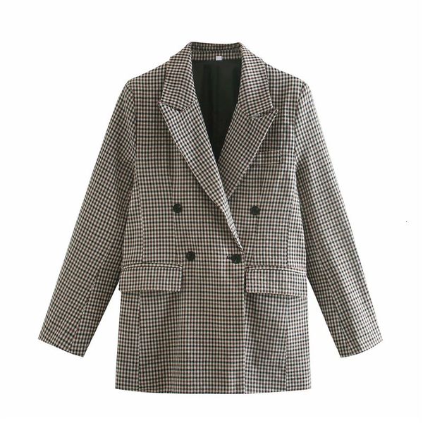 women's suits & blazers autumn office lady casual double pockets plaid za long womens fashion breasted sleeve jackets outwear 3jog, White;black
women's suits & blazers autumn office lady casual double pockets plaid za long womens fashion breasted sleeve jackets outwear 3jog, White;black