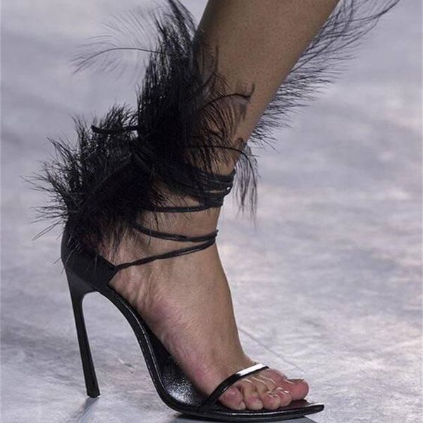 sandal black feather fixed gladiator high heel sandals women open toe lace up cruz yellow band summer star sandalias
sandal black feather fixed gladiator high heel sandals women open toe lace up cruz yellow band summer star sandalias