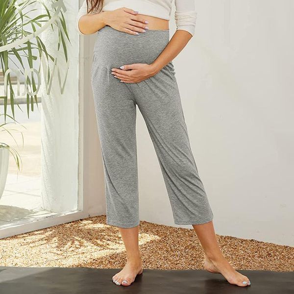 maternity bottoms women pants pregnancy clothes loose casual solid color workout lounge trousers yoga, White
maternity bottoms women pants pregnancy clothes loose casual solid color workout lounge trousers yoga, White