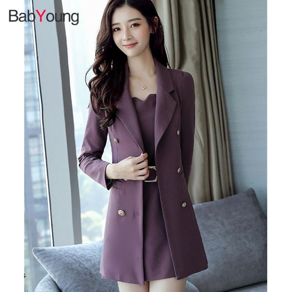 women's suits & blazers babyoung women blazer dress suit office lady autumn double breasted chic female casual slim harness, White;black
women's suits & blazers babyoung women blazer dress suit office lady autumn double breasted chic female casual slim harness, White;black
