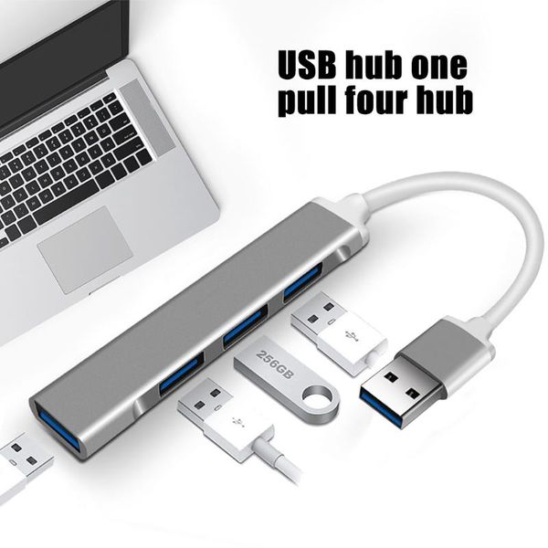 hubs home office computer accessory mini type-c hub usb 3.0 universal 4 port extender docking station cable organizer aluminium alloy
hubs home office computer accessory mini type-c hub usb 3.0 universal 4 port extender docking station cable organizer aluminium alloy