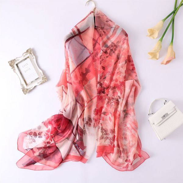 silk spring and autumn versatile new 2019 travel beach towel sun protection simulation scarf women summer wall foliage, Blue;gray
silk spring and autumn versatile new 2019 travel beach towel sun protection simulation scarf women summer wall foliage, Blue;gray