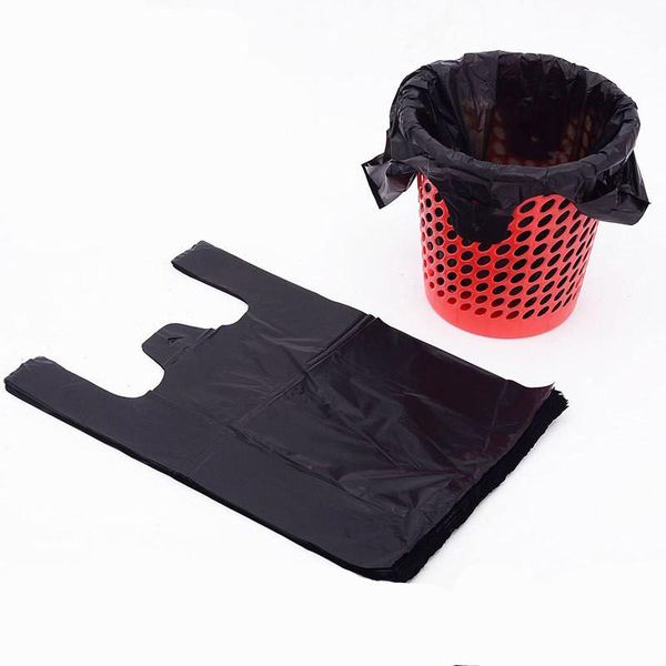 thickened black plastic bag vest storage takeaway shopping packing garbage with handle kitchen living room clean gift wrap
thickened black plastic bag vest storage takeaway shopping packing garbage with handle kitchen living room clean gift wrap