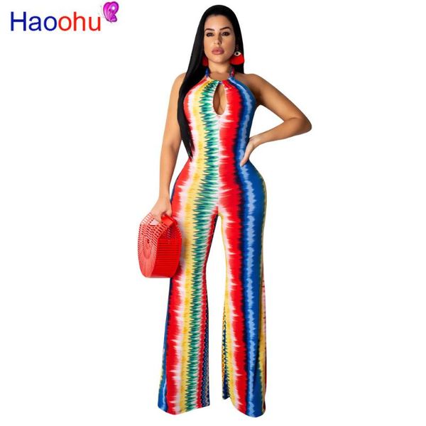 women's jumpsuits & rompers haoohu tie dye womens jumpsuit women off the shoulder backless wide leg overall summer halter sleeveless lo, Black;white
women's jumpsuits & rompers haoohu tie dye womens jumpsuit women off the shoulder backless wide leg overall summer halter sleeveless lo, Black;white