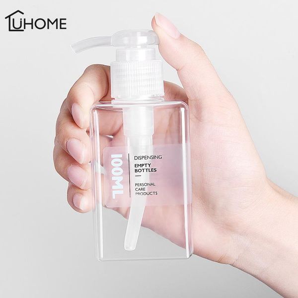 100ml transparent soap dispenser bottle kitchen hand sanitizer cosmetics shampoo body wash lotion outdoor travel liquid
100ml transparent soap dispenser bottle kitchen hand sanitizer cosmetics shampoo body wash lotion outdoor travel liquid