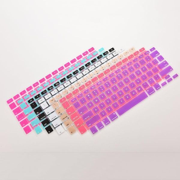 keyboard covers 1pcs 7 candy colors silicone for pro13/15/17 skin colorful protective film sticker
keyboard covers 1pcs 7 candy colors silicone for pro13/15/17 skin colorful protective film sticker