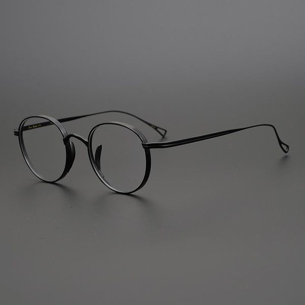 vintage oval round titanium prescription glasses frame men optical myopia eyeglasses women japanese eyewear fashion sunglasses frames, Black
vintage oval round titanium prescription glasses frame men optical myopia eyeglasses women japanese eyewear fashion sunglasses frames, Black
