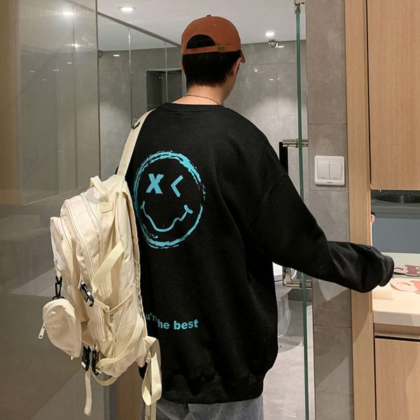 men's hoodies & sweatshirts sweater loose off shoulder trend round neck printed casual long sleeve 5q4t, Black
men's hoodies & sweatshirts sweater loose off shoulder trend round neck printed casual long sleeve 5q4t, Black