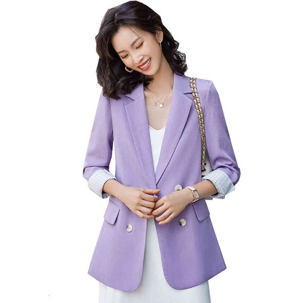 women's suits & blazers korean design spring double autumn breasted blazer female purple apricot pink jacket casual jackets, White;black
women's suits & blazers korean design spring double autumn breasted blazer female purple apricot pink jacket casual jackets, White;black