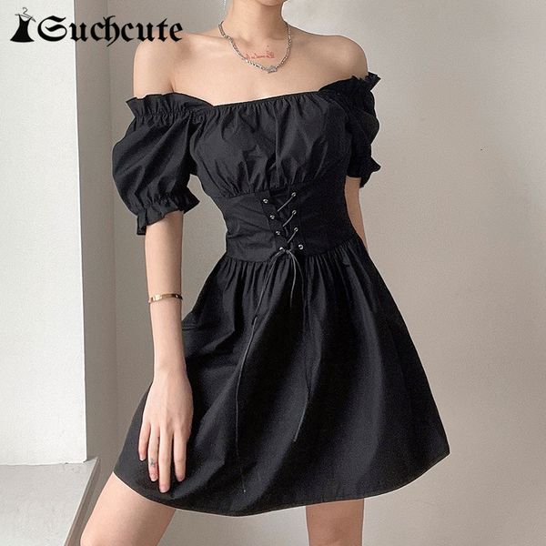 casual dresses gothic women ruffles summer vintage bandage female party 2000s aesthetics slim clubwear 4kvh, Black;gray
casual dresses gothic women ruffles summer vintage bandage female party 2000s aesthetics slim clubwear 4kvh, Black;gray