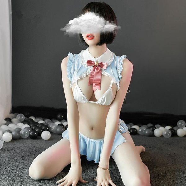 camisoles & tanks halter cos underwear maid costume cute princess uniform bra panties set temptation, Black;white
camisoles & tanks halter cos underwear maid costume cute princess uniform bra panties set temptation, Black;white