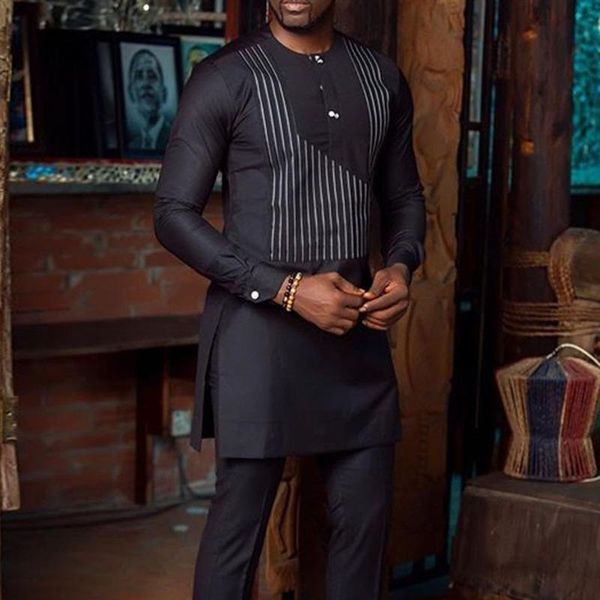 men's casual shirts long-sleeve shirt printed stripes african traditional dashiki fashion men muslim clothes 2021 plus size tee male, White;black
men's casual shirts long-sleeve shirt printed stripes african traditional dashiki fashion men muslim clothes 2021 plus size tee male, White;black