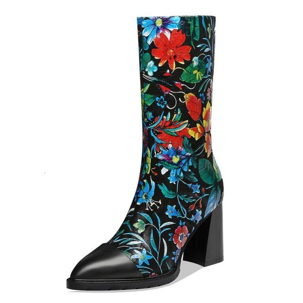 boots annymoli winter mid calf women natural genuine leather flower block high heel kid suede zipper shoes lady autumn 39 s4a4, Black
boots annymoli winter mid calf women natural genuine leather flower block high heel kid suede zipper shoes lady autumn 39 s4a4, Black