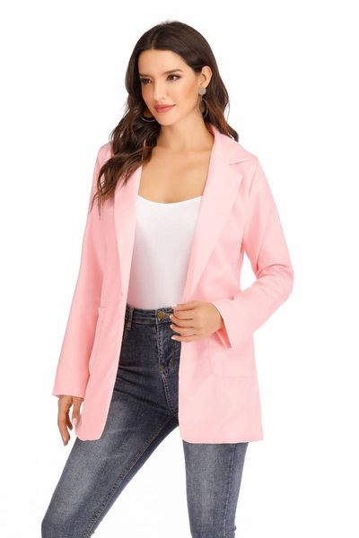 women's suits & blazers 2021 spring and autumn fashion leisure suit lapel slim cardigan temperament women lady jacket, White;black
women's suits & blazers 2021 spring and autumn fashion leisure suit lapel slim cardigan temperament women lady jacket, White;black