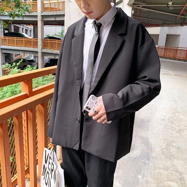 men's suits & blazers 2021 suit jackets loose coat single western clothes casual blazer cotton coats male outerwear plus size m, White;black
men's suits & blazers 2021 suit jackets loose coat single western clothes casual blazer cotton coats male outerwear plus size m, White;black