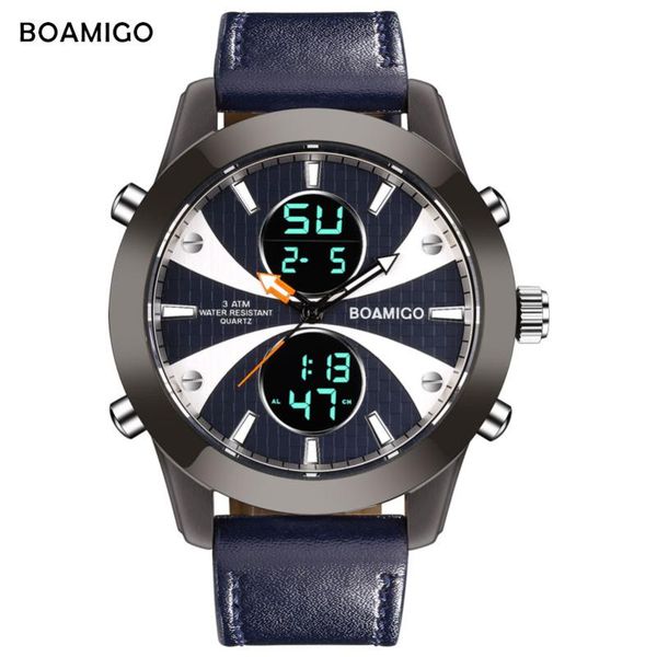 wristwatches boamigo brand men advanced business blue watch led quartz waterproof chronograph relogio masculino, Slivery;brown
wristwatches boamigo brand men advanced business blue watch led quartz waterproof chronograph relogio masculino, Slivery;brown