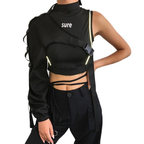 harajuku buckle crop women long sleeve kawaii v neck hollow tees see through adjustable crew spring, White
harajuku buckle crop women long sleeve kawaii v neck hollow tees see through adjustable crew spring, White
