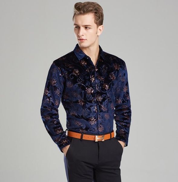 men's casual shirts thick winter shirt mens velvet dress formal pattern black blue silk business size -3xl, White;black
men's casual shirts thick winter shirt mens velvet dress formal pattern black blue silk business size -3xl, White;black