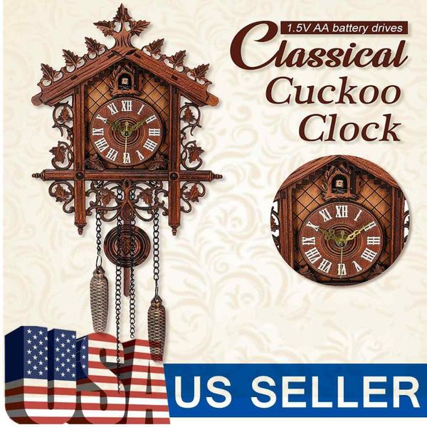 cuckoo clock living room wall bird alarm mdf vintage handcraft tree house home decoration day time clocks
cuckoo clock living room wall bird alarm mdf vintage handcraft tree house home decoration day time clocks
