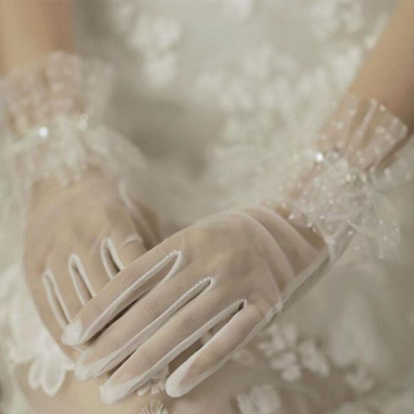 five fingers gloves 1 pair princess girls elegant short gauze artificial pearl mesh bridal mittens bride wedding dress accessories po, Blue;gray
five fingers gloves 1 pair princess girls elegant short gauze artificial pearl mesh bridal mittens bride wedding dress accessories po, Blue;gray