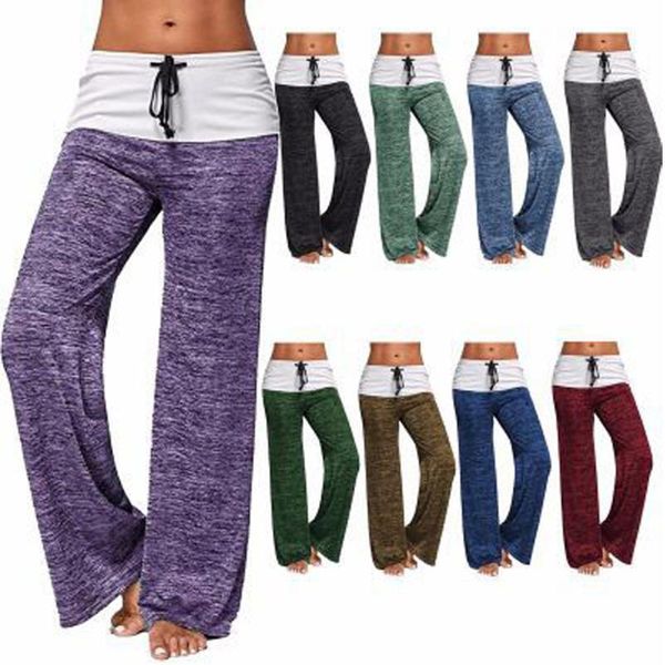 loose leggings women wide leg dancing pants waist drawstring female patchwork high pant ladies sportwear women's & capris, Black;white
loose leggings women wide leg dancing pants waist drawstring female patchwork high pant ladies sportwear women's & capris, Black;white