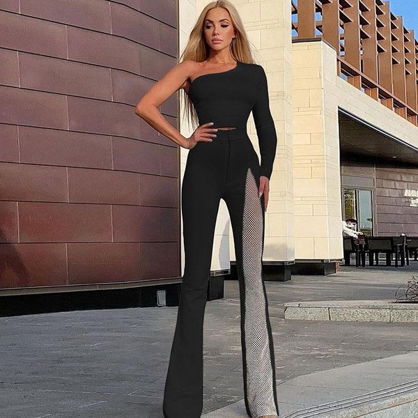 women's pants & capris 2021 autumn winter women solid fashion casual office lady flare black high waist bodycon split trousers for fema, Black;white
women's pants & capris 2021 autumn winter women solid fashion casual office lady flare black high waist bodycon split trousers for fema, Black;white