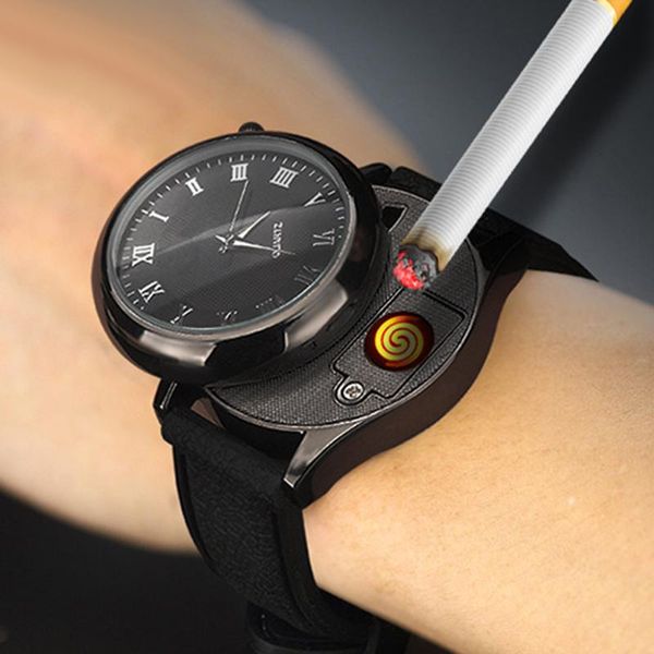 wristwatches 2021 fashion casual quartz men usb charging lighter watches flameless cigarette replaceable heating wire, Slivery;brown
wristwatches 2021 fashion casual quartz men usb charging lighter watches flameless cigarette replaceable heating wire, Slivery;brown