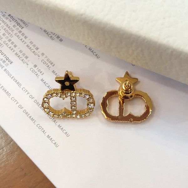 70% off luxury jewelry jiadijia's new 925 silver needle letter full earrings high version temperament five pointed star earrings, Golden
70% off luxury jewelry jiadijia's new 925 silver needle letter full earrings high version temperament five pointed star earrings, Golden