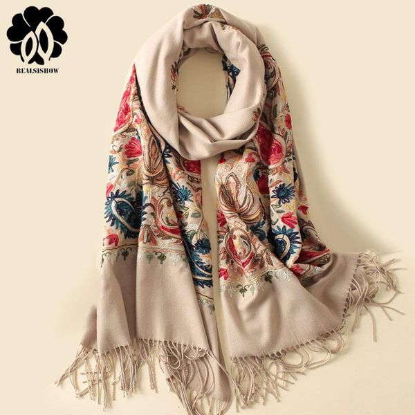 style autumn winter scarf vintage embroidery thick warm women scarves cashmere shawls and wraps ladies bandana bandanas, Blue;gray
style autumn winter scarf vintage embroidery thick warm women scarves cashmere shawls and wraps ladies bandana bandanas, Blue;gray