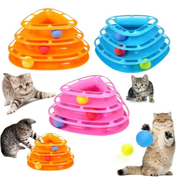 cat toys funny track ball disk tower pet interactive roll intelligence training toy detachable play disc supplies
cat toys funny track ball disk tower pet interactive roll intelligence training toy detachable play disc supplies