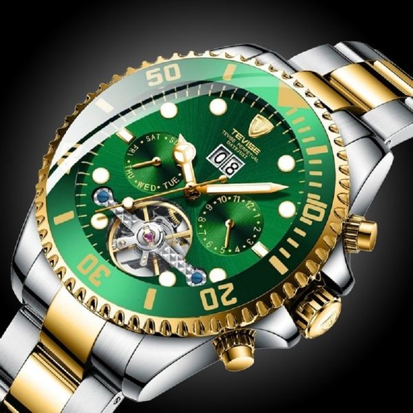 fashion tevise brand luxury mechanical watch man automatic tourbillon gold watches casual waterproof clock masculino relogio, Slivery;brown
fashion tevise brand luxury mechanical watch man automatic tourbillon gold watches casual waterproof clock masculino relogio, Slivery;brown