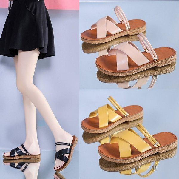 sandals fairy style 2021 summer korean fashion shoes two-way wear flat bottom slip-on beach for women a712 slippers, Black
sandals fairy style 2021 summer korean fashion shoes two-way wear flat bottom slip-on beach for women a712 slippers, Black