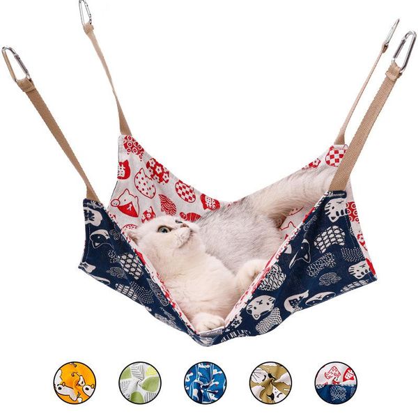 pet bed summer breathable cotton and linen cat hammock comfortable cage hanging nest small medium cats beds & furniture
pet bed summer breathable cotton and linen cat hammock comfortable cage hanging nest small medium cats beds & furniture