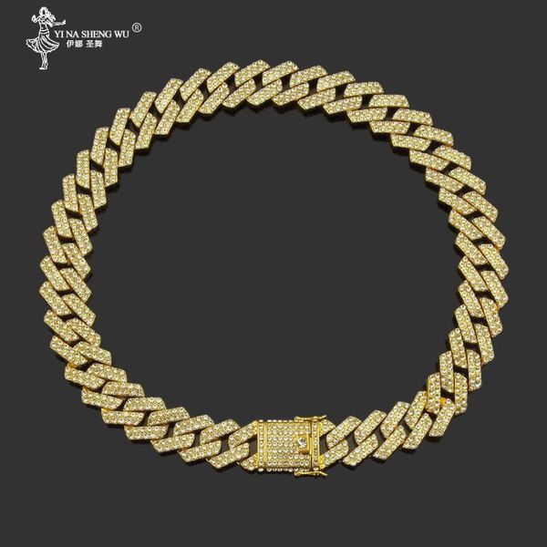 color 20mm cuban link chains necklace fashion hiphop jewelry 2 row rhinestones iced out necklaces for men gifts 2021, Silver
color 20mm cuban link chains necklace fashion hiphop jewelry 2 row rhinestones iced out necklaces for men gifts 2021, Silver
