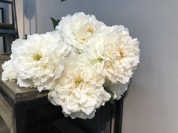 decorative flowers & wreaths dia 16cm 1 bunch 7 heads peony bouquet silk fake party wedding decoration chinese rose large size
decorative flowers & wreaths dia 16cm 1 bunch 7 heads peony bouquet silk fake party wedding decoration chinese rose large size