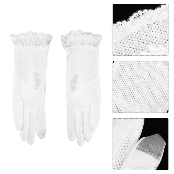 cycling gloves 1 pair summer driving touch screen mitten breathable lace, Black
cycling gloves 1 pair summer driving touch screen mitten breathable lace, Black