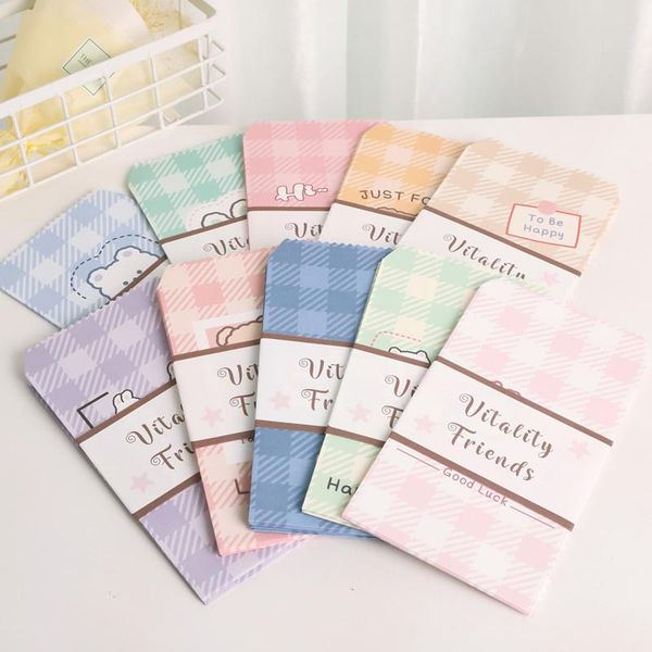 gift wrap 10pcs fresh color checkered series paper envelope cute kawaii wedding invitation blessing greeting card letter
gift wrap 10pcs fresh color checkered series paper envelope cute kawaii wedding invitation blessing greeting card letter