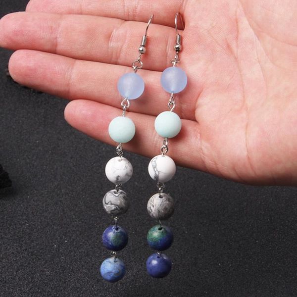 dangle & chandelier planet earrings for women gem stone round beads long drop dangler universe solar system fashion star eardrop exquisite j, Silver
dangle & chandelier planet earrings for women gem stone round beads long drop dangler universe solar system fashion star eardrop exquisite j, Silver