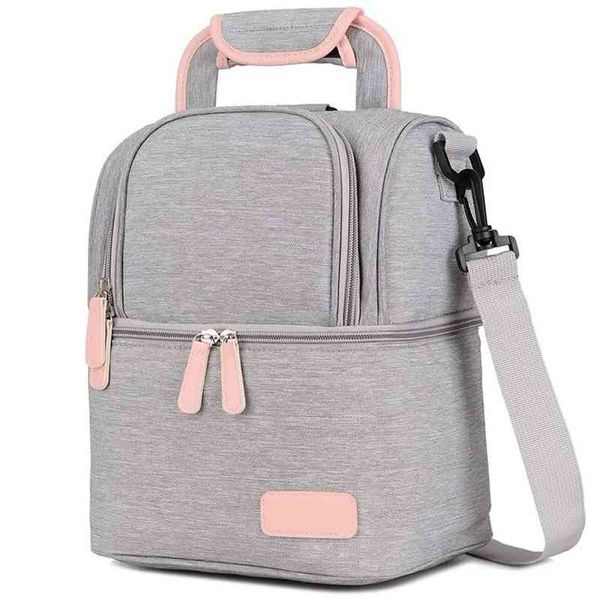 bottle double-layer gray single shoulder ice portable outdoor baby bottle insulation bag
bottle double-layer gray single shoulder ice portable outdoor baby bottle insulation bag