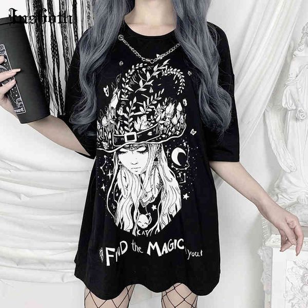 insgoth vintage oversized t-shirts gothic swith print loose women black t-shirt streetwear casual o-neck punk long y0508, White
insgoth vintage oversized t-shirts gothic swith print loose women black t-shirt streetwear casual o-neck punk long y0508, White